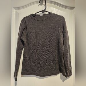 Gray Kids' Smartwool Long Sleeve